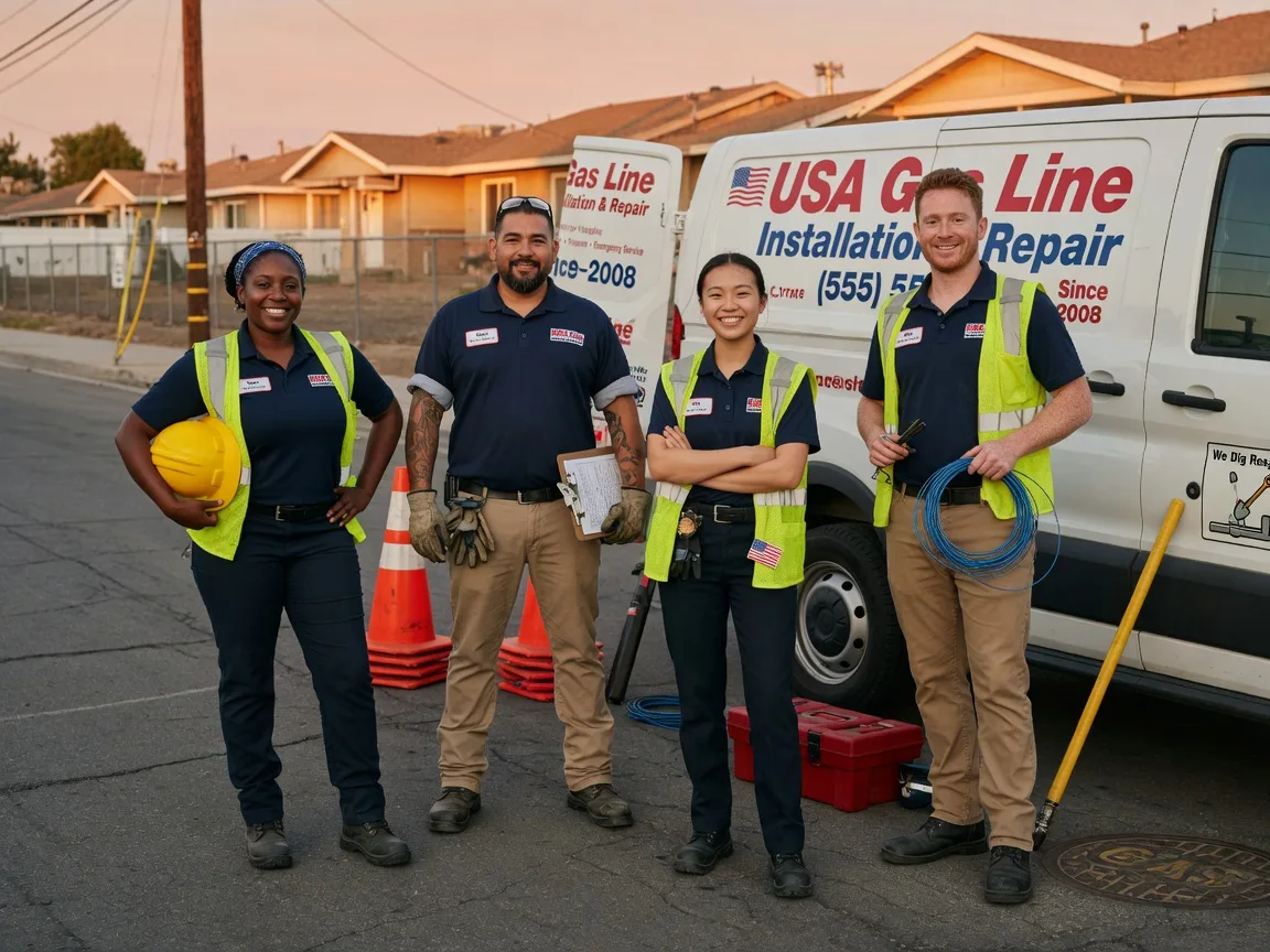 Gas Line Installation company in Vivian, LA